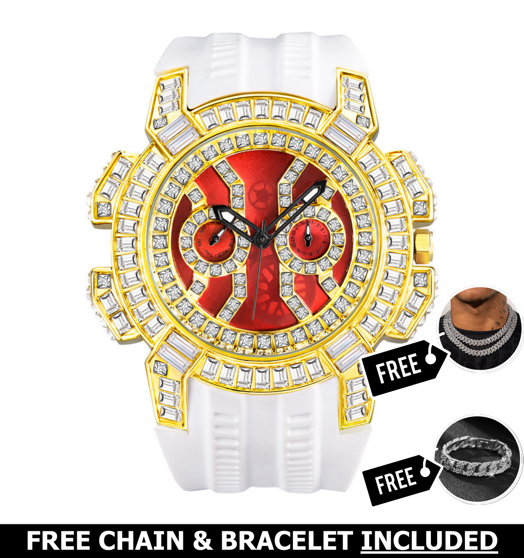 Frost Iced Out Watch