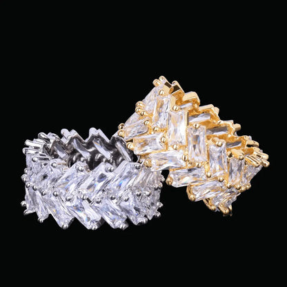 Baguette Edition Iced Out Ring