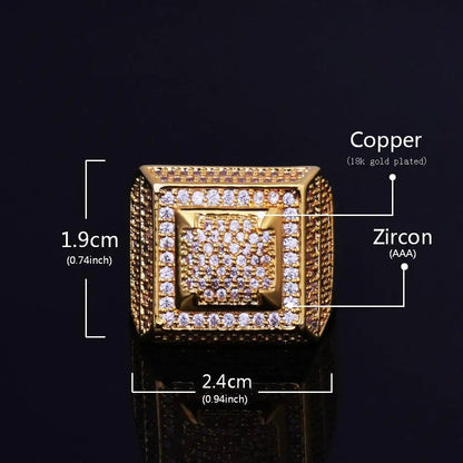 Empire Edition Iced Out Ring