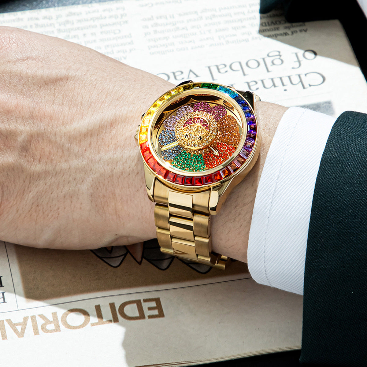 Limited Edition Flower Baguette Watch