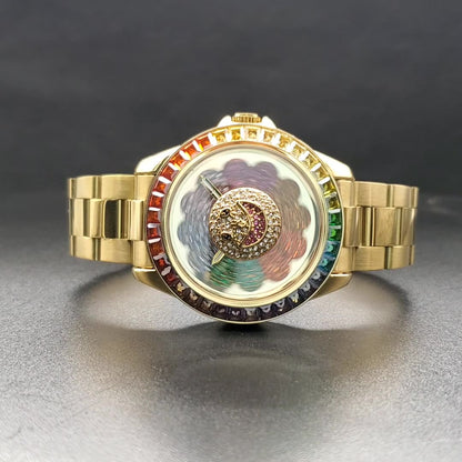 Limited Edition Flower Baguette Watch