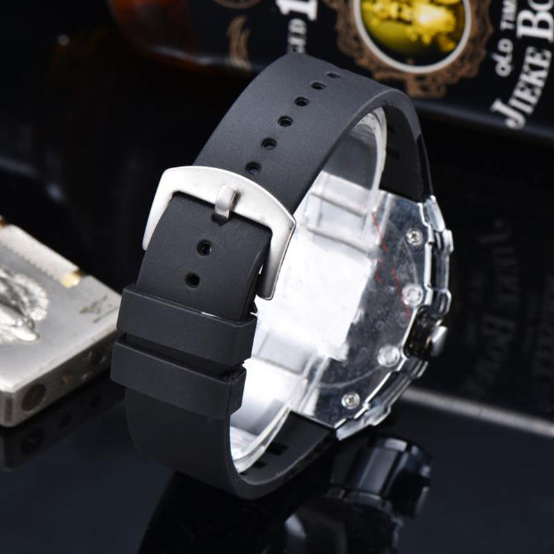 Infinity Skeleton Ice Watch