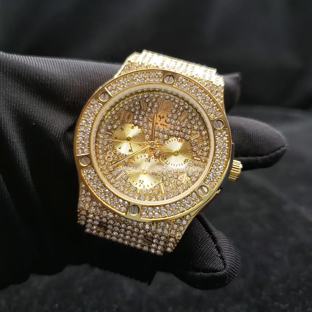 Grandeur Iced Out Watch