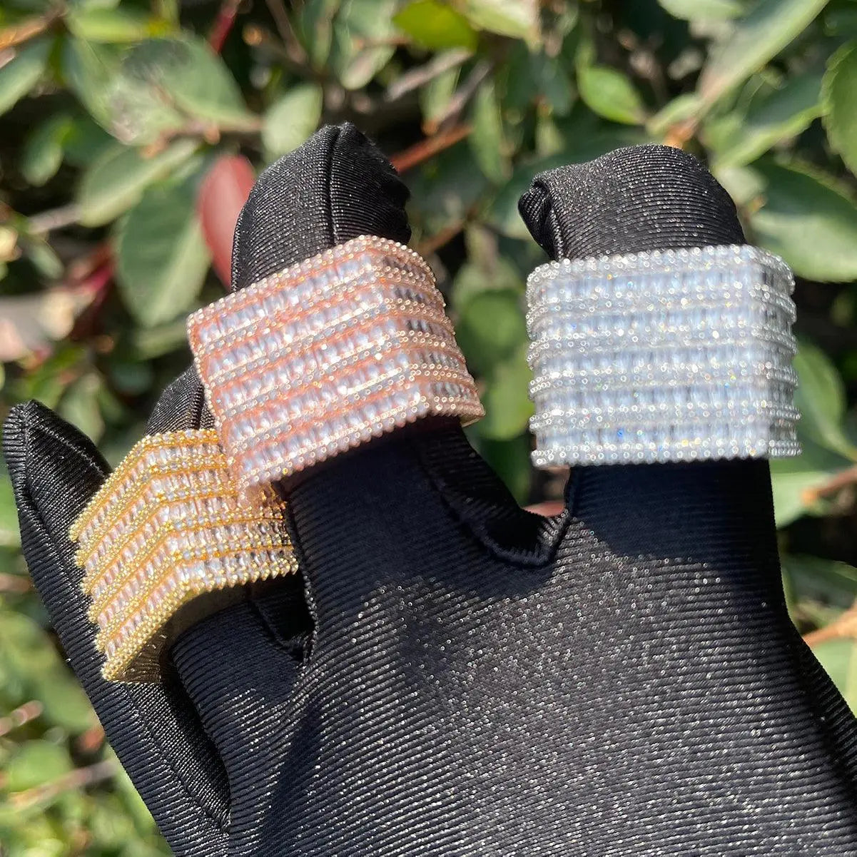 Diamond Rows Iced Out Ring