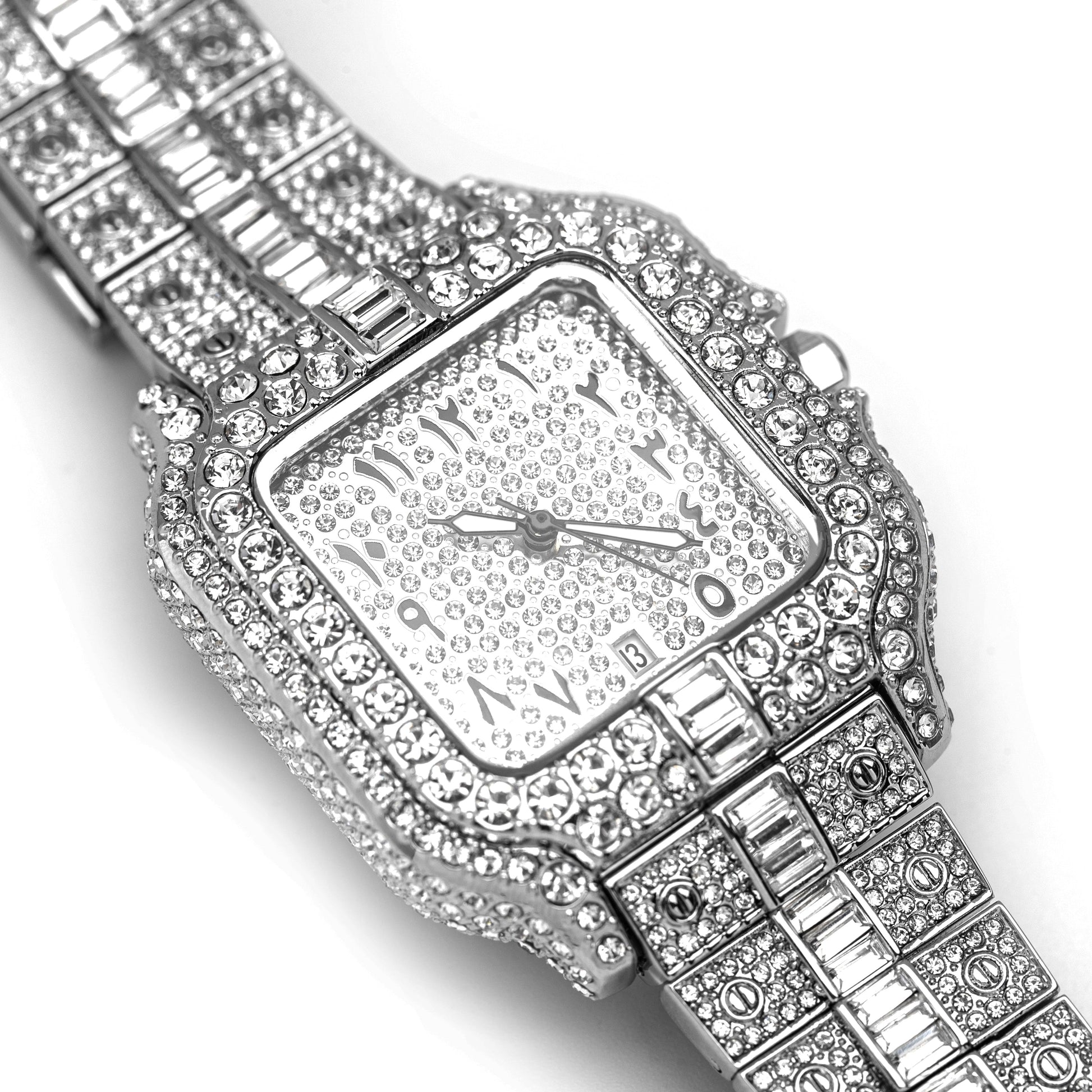 Arabic VVS Iced Out Watch