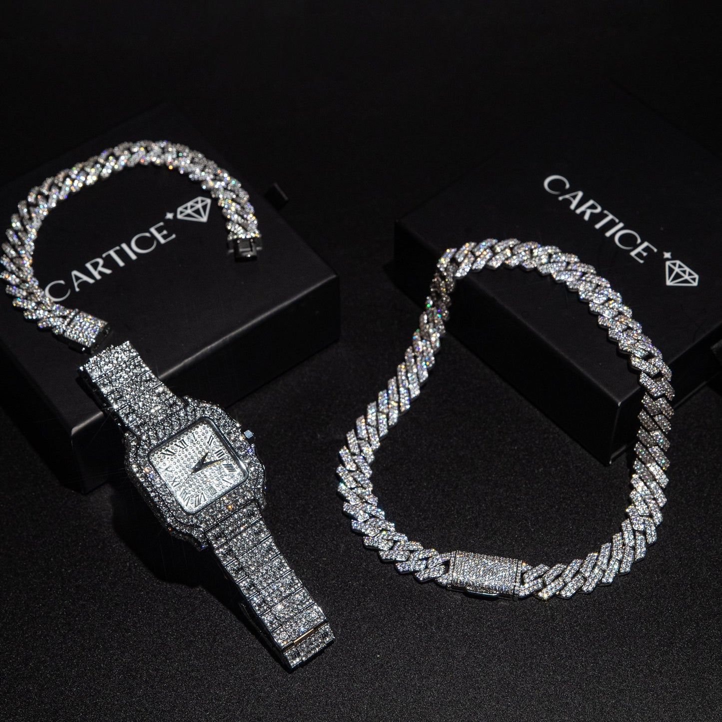 Cartice VVS Iced Out Watch
