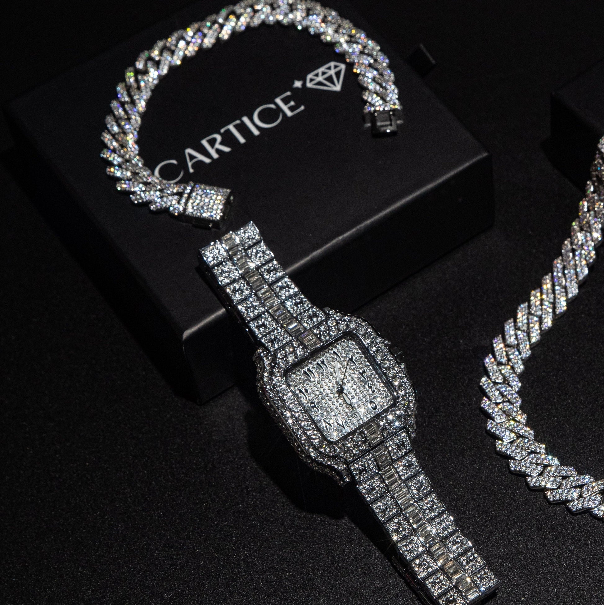 Arabic VVS Iced Out Watch