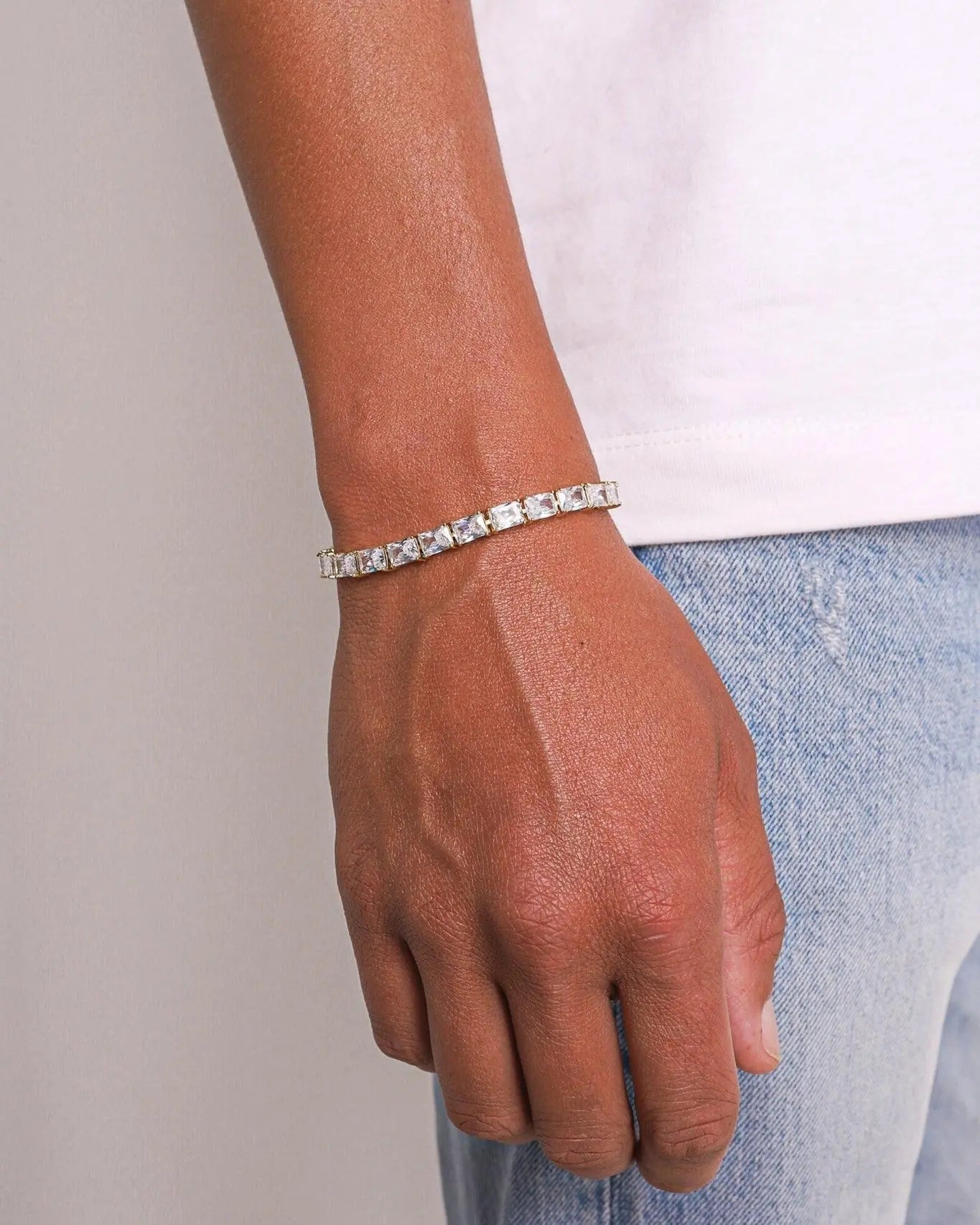 BAGUETTE TENNIS BRACELET