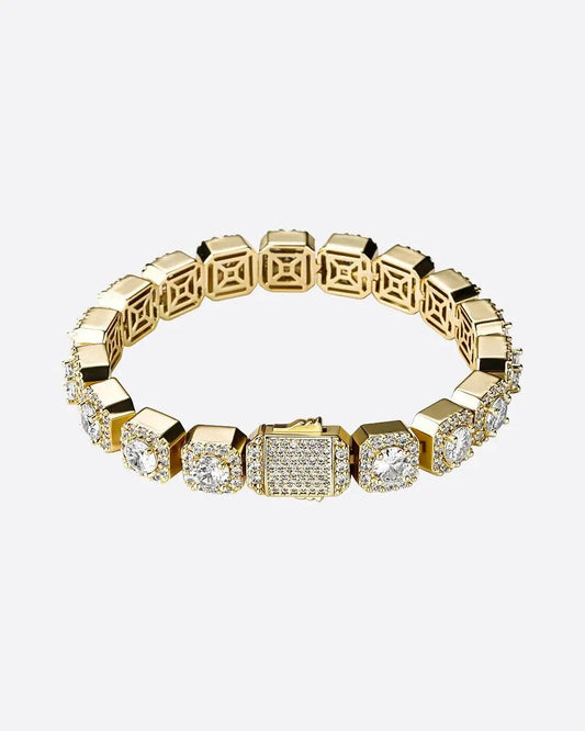 VVS Clustered Bracelet - Gold