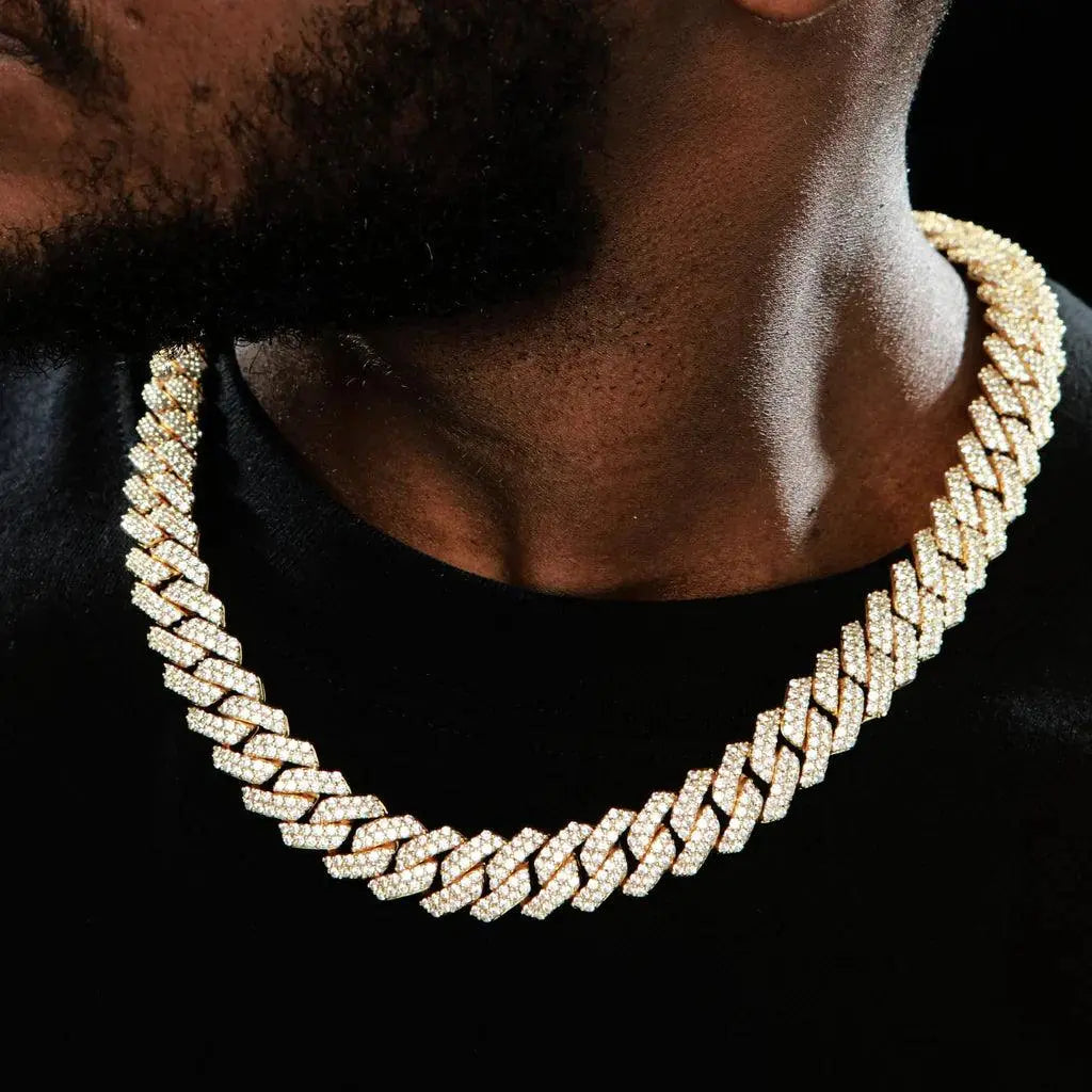 14MM VVS ICED OUT CUBAN CHAIN