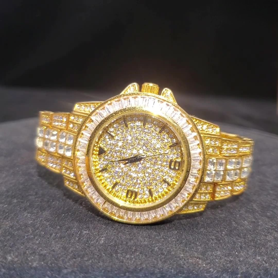 Palazzo Iced Out Watch