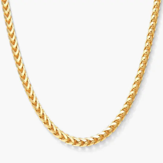 3mm Franco Chain - Gold