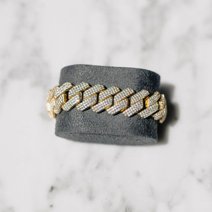 20mm Prong Cuban Bracelet